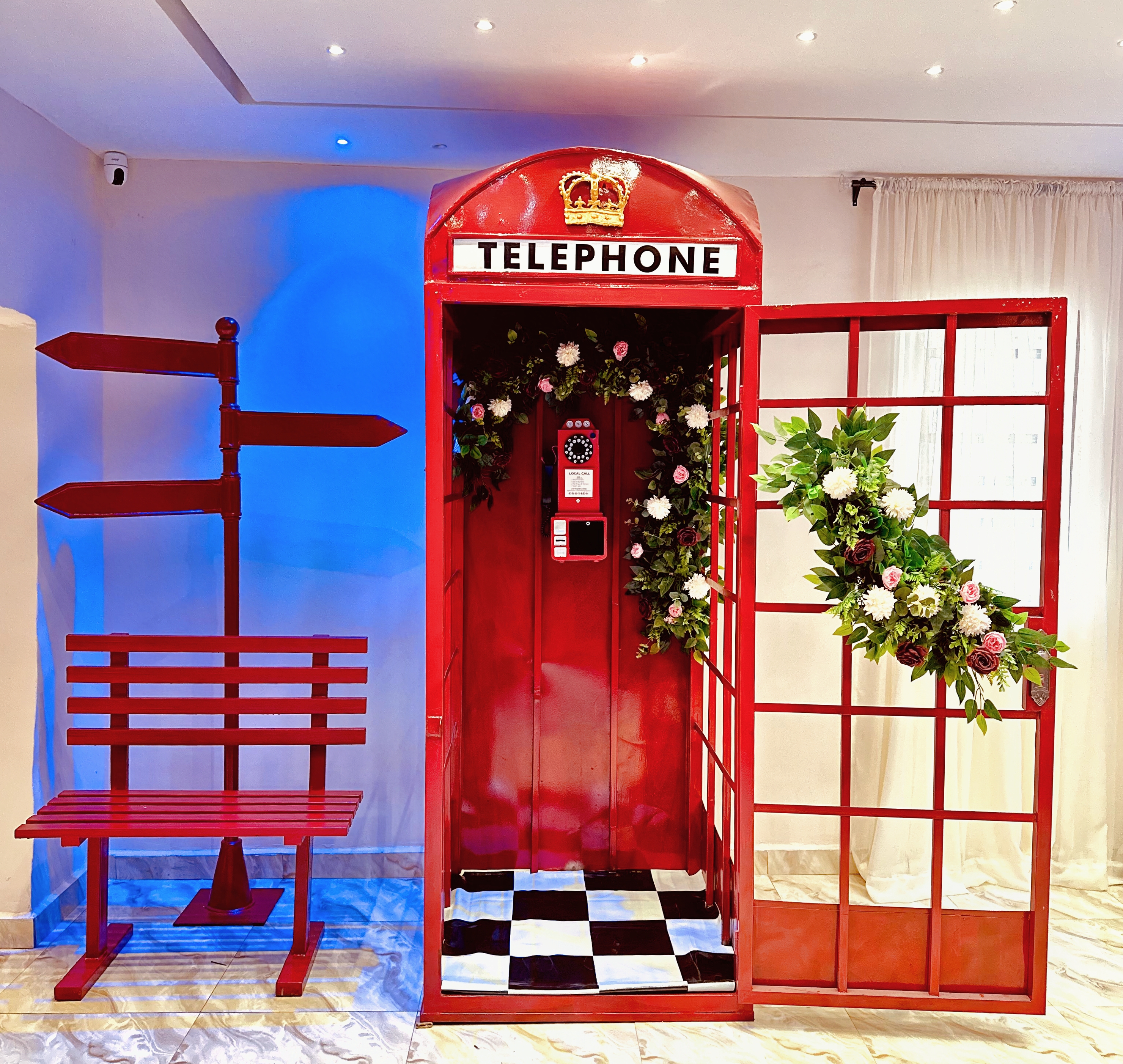 Telephone Booth — Caramel Space Benin City studio (2)